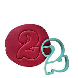 Вырубка для пряников "2" 10 см