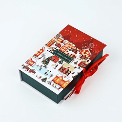 Коробка книга "С новым годом" 20 см*12,5 см*5 см